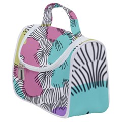 Lines Line Art Pastel Abstract Multicoloured Surfaces Art Satchel Handbag by Maspions