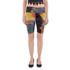 Pretty Art Nice Yoga Cropped Leggings