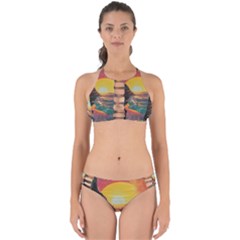 Pretty Art Nice Perfectly Cut Out Bikini Set