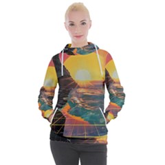 Pretty Art Nice Women s Hooded Pullover by Maspions