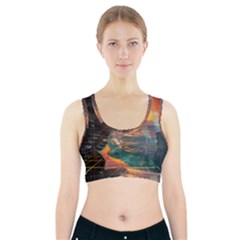 Pretty Art Nice Sports Bra With Pocket by Maspions