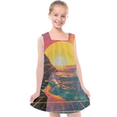 Pretty Art Nice Kids  Cross Back Dress