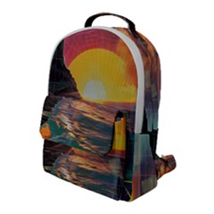 Pretty Art Nice Flap Pocket Backpack (large)