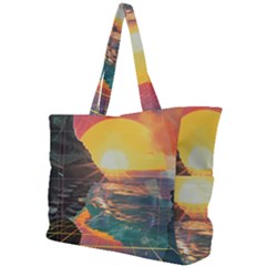 Pretty Art Nice Simple Shoulder Bag