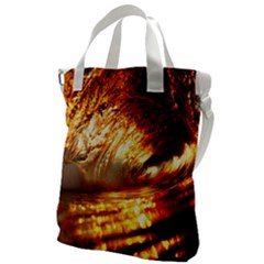 Wave Art Mood Water Sea Beach Canvas Messenger Bag