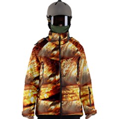 Wave Art Mood Water Sea Beach Men s Zip Ski And Snowboard Waterproof Breathable Jacket