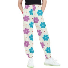 Abstract Art Pattern Colorful Artistic Flower Nature Spring Kids  Joggers by Bedest