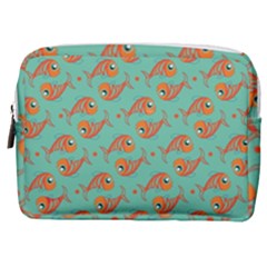 Cute Fish Underwater Sea Ocean Nature Aquarium Goldfish Marine Water Make Up Pouch (medium)