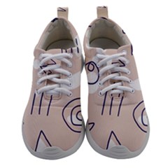 Abstract Leaf Nature Natural Beautiful Summer Pattern Women Athletic Shoes