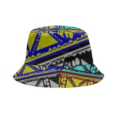 1416 Ericksays Tribal Inside Out Bucket Hat by tratney