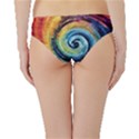 Cosmic Rainbow Quilt Artistic Swirl Spiral Forest Silhouette Fantasy Hipster Bikini Bottoms View2