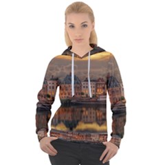 Old Port Of Maasslui Netherlands Women s Overhead Hoodie