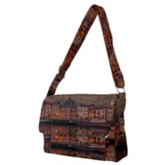 Old Port Of Maasslui Netherlands Full Print Messenger Bag (m)