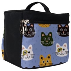 Cat Cat Background Animals Little Cat Pets Kittens Make Up Travel Bag (big)