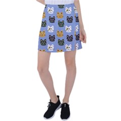 Cat Cat Background Animals Little Cat Pets Kittens Tennis Skirt by Maspions