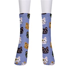 Cat Cat Background Animals Little Cat Pets Kittens Crew Socks by Maspions