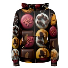 Chocolate Candy Candy Box Gift Cashier Decoration Chocolatier Art Handmade Food Cooking Women s Pullover Hoodie