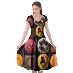 Chocolate Candy Candy Box Gift Cashier Decoration Chocolatier Art Handmade Food Cooking Cap Sleeve Wrap Front Dress