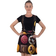 Chocolate Candy Candy Box Gift Cashier Decoration Chocolatier Art Handmade Food Cooking Velvet Suspender Skater Skirt