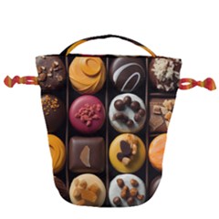 Chocolate Candy Candy Box Gift Cashier Decoration Chocolatier Art Handmade Food Cooking Drawstring Bucket Bag