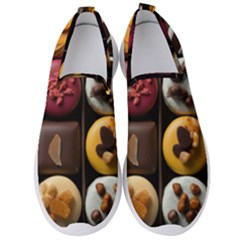 Chocolate Candy Candy Box Gift Cashier Decoration Chocolatier Art Handmade Food Cooking Men s Slip On Sneakers