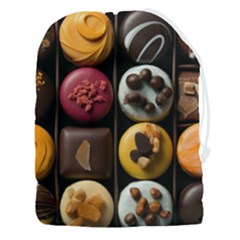 Chocolate Candy Candy Box Gift Cashier Decoration Chocolatier Art Handmade Food Cooking Drawstring Pouch (3XL)
