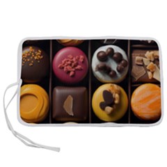 Chocolate Candy Candy Box Gift Cashier Decoration Chocolatier Art Handmade Food Cooking Pen Storage Case (S)