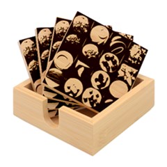 Chocolate Candy Candy Box Gift Cashier Decoration Chocolatier Art Handmade Food Cooking Bamboo Coaster Set