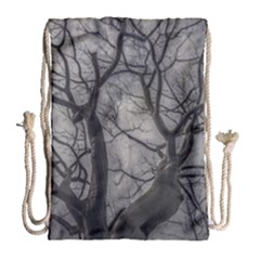 Landscape Forest Ceiba Tree, Guayaquil, Ecuador Drawstring Bag (large) by dflcprintsclothing