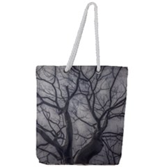 Landscape Forest Ceiba Tree, Guayaquil, Ecuador Full Print Rope Handle Tote (large) by dflcprintsclothing