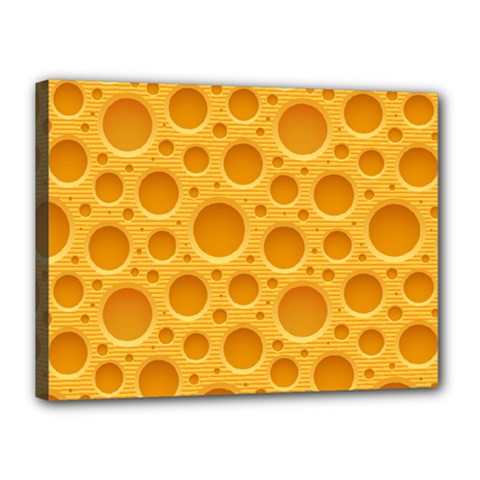 Cheese Texture Food Textures Canvas 16  X 12  (stretched)