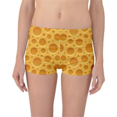 Cheese Texture Food Textures Reversible Boyleg Bikini Bottoms by nateshop