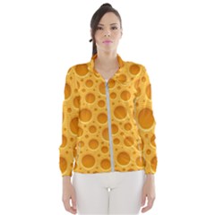 Cheese Texture Food Textures Women s Windbreaker by nateshop