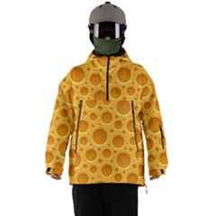 Cheese Texture Food Textures Men s Ski And Snowboard Waterproof Breathable Jacket by nateshop