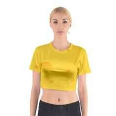 Cheese Texture, Yellow Backgronds, Food Textures, Slices Of Cheese Cotton Crop Top by nateshop