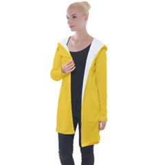 Cheese Texture, Yellow Backgronds, Food Textures, Slices Of Cheese Longline Hooded Cardigan by nateshop