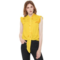 Cheese Texture, Yellow Backgronds, Food Textures, Slices Of Cheese Frill Detail Shirt by nateshop