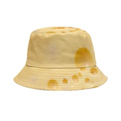 Cheese Texture, Yellow Cheese Background Inside Out Bucket Hat by nateshop