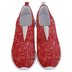 Chinese Hieroglyphs Patterns, Chinese Ornaments, Red Chinese No Lace Lightweight Shoes by nateshop