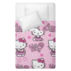 Cute Hello Kitty Collage, Cute Hello Kitty Duvet Cover Double Side (single Size)