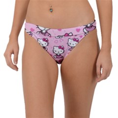 Cute Hello Kitty Collage, Cute Hello Kitty Band Bikini Bottoms