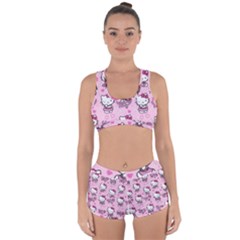 Cute Hello Kitty Collage, Cute Hello Kitty Racerback Boyleg Bikini Set