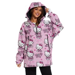 Cute Hello Kitty Collage, Cute Hello Kitty Women s Ski And Snowboard Waterproof Breathable Jacket by nateshop