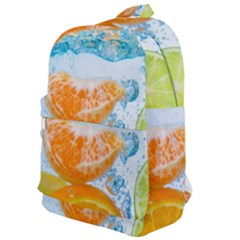 Fruits, Fruit, Lemon, Lime, Mandarin, Water, Orange Classic Backpack by nateshop