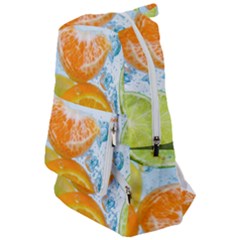 Fruits, Fruit, Lemon, Lime, Mandarin, Water, Orange Travelers  Backpack by nateshop