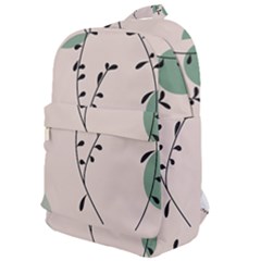 Plants Pattern Design Branches Branch Leaves Botanical Boho Bohemian Texture Drawing Circles Nature Classic Backpack