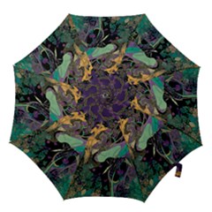 Flowers Trees Forest Mystical Forest Nature Hook Handle Umbrellas (small) by Maspions