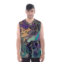 Flowers Trees Forest Mystical Forest Nature Men s Basketball Tank Top