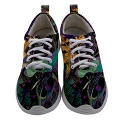 Flowers Trees Forest Mystical Forest Nature Women Athletic Shoes