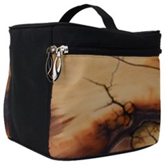 Texture Woodgrain Pattern Nature Wood Pattern Make Up Travel Bag (big) by Maspions